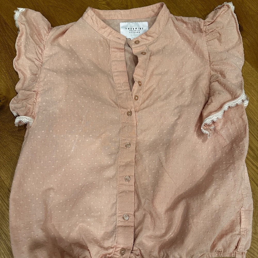 The Shirt Rochelle Behrens pink blouse